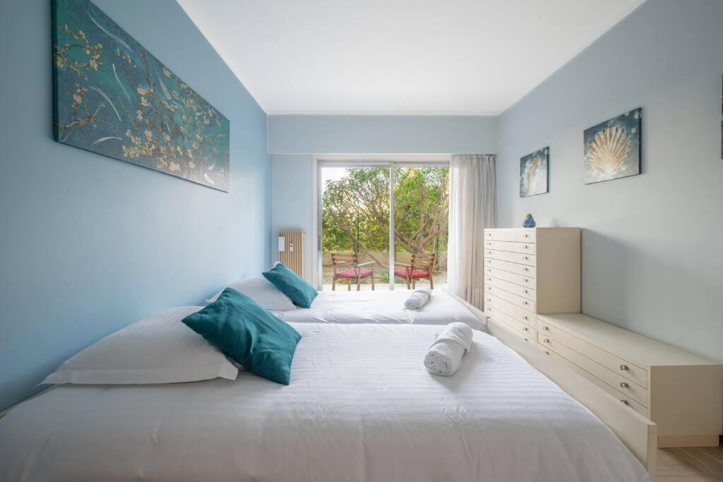 Appartement Familial 6P, Avec Piscine Et Tennis, Proche Mer Рокбрюн-Кап-Мартен Екстер'єр фото